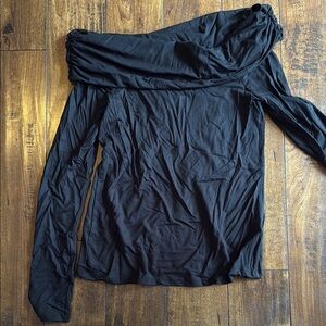 Maurices Black Off-Shoulder Top